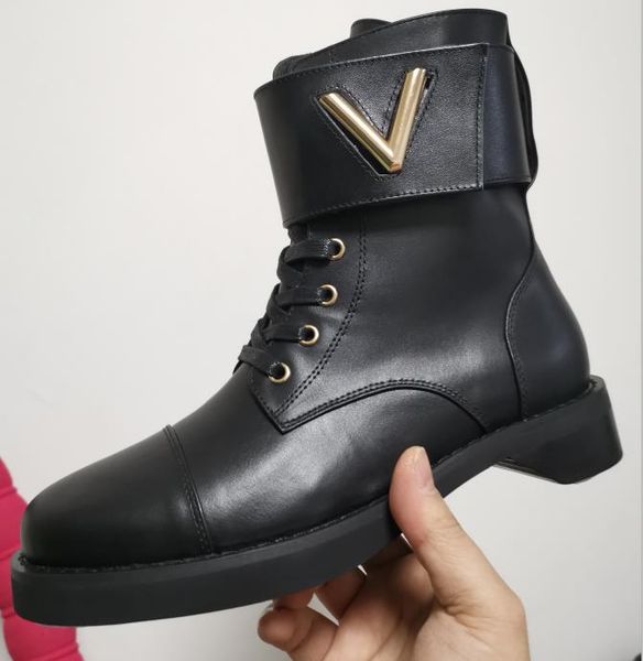 women leather lace-up ankle boots wonderland ranger designer lady glazed flat heel rubber outsole boot, Black
women leather lace-up ankle boots wonderland ranger designer lady glazed flat heel rubber outsole boot, Black