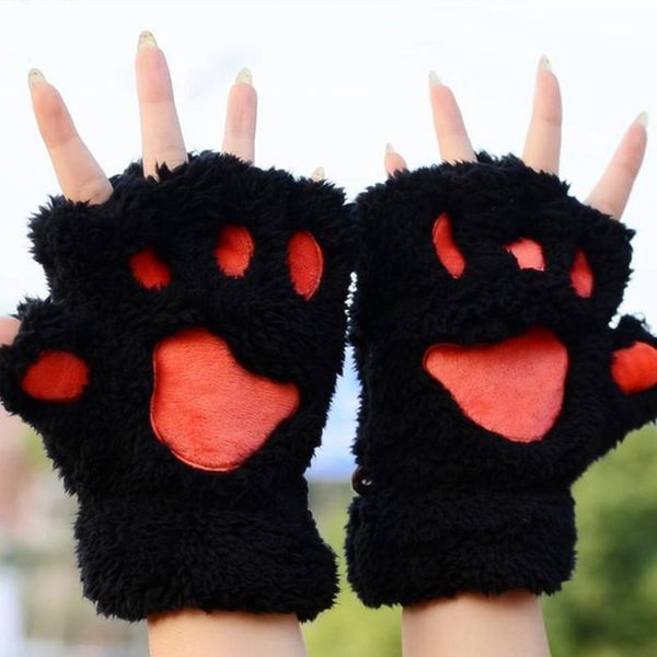 novelty fluffy bear gloves cat plush paw claw halloween soft toweling half covered women mittens fingerless gloves
novelty fluffy bear gloves cat plush paw claw halloween soft toweling half covered women mittens fingerless gloves