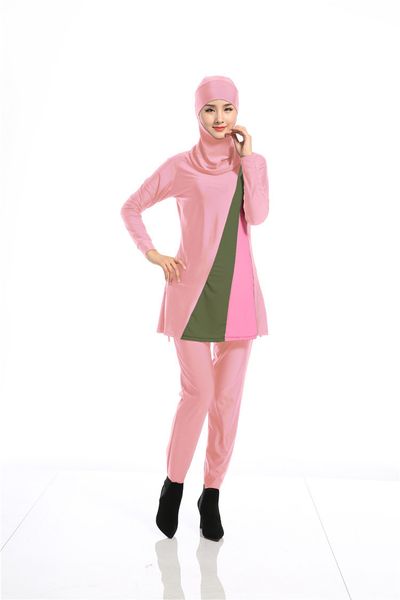 2021 new women beach wear maids plus size arab hijab complete coverage modest swimwear maid to vnl1, Red
2021 new women beach wear maids plus size arab hijab complete coverage modest swimwear maid to vnl1, Red