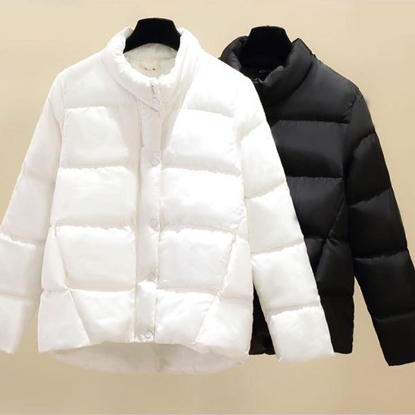 women's parka 2020 winter down vest long sleeve thick warm short slim solid zipper coat jacket outerwear, Black;brown
women's parka 2020 winter down vest long sleeve thick warm short slim solid zipper coat jacket outerwear, Black;brown