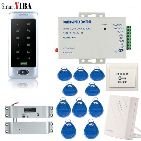 fingerprint access control smartyiba rfid gate/door opener door lock for security doors, building entrance/exit button dingdong bell1
fingerprint access control smartyiba rfid gate/door opener door lock for security doors, building entrance/exit button dingdong bell1