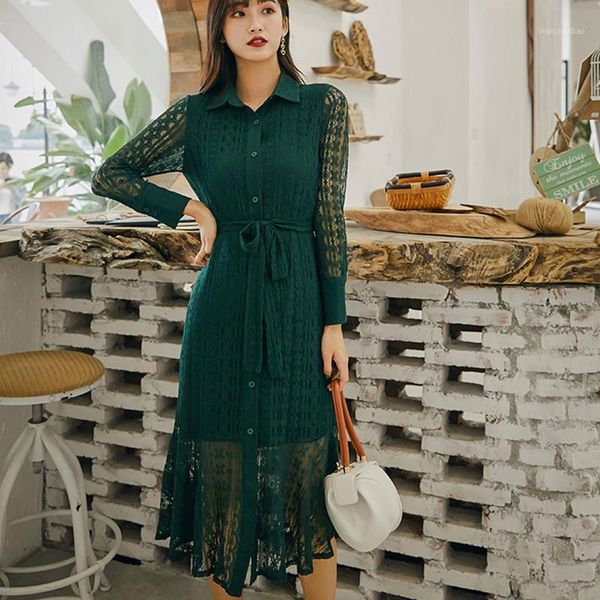 2019 new autumn spring solid color elegant office dress women's hollow out lace dress long sleeve party yy901, Black;gray
2019 new autumn spring solid color elegant office dress women's hollow out lace dress long sleeve party yy901, Black;gray