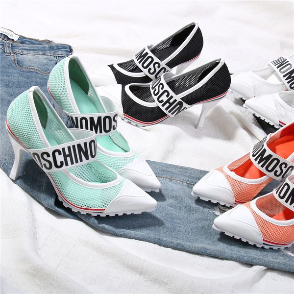 sweet-colored bombs woman casual breathable summer high heels seven in crocheted sneakers pointed toe-on slide ladies shoes, Black
sweet-colored bombs woman casual breathable summer high heels seven in crocheted sneakers pointed toe-on slide ladies shoes, Black
