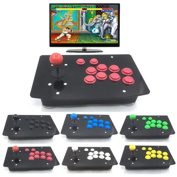 game controllers & joysticks rac-j500s 10 buttons arcade joystick usb wired black acrylic panel for pc
game controllers & joysticks rac-j500s 10 buttons arcade joystick usb wired black acrylic panel for pc
