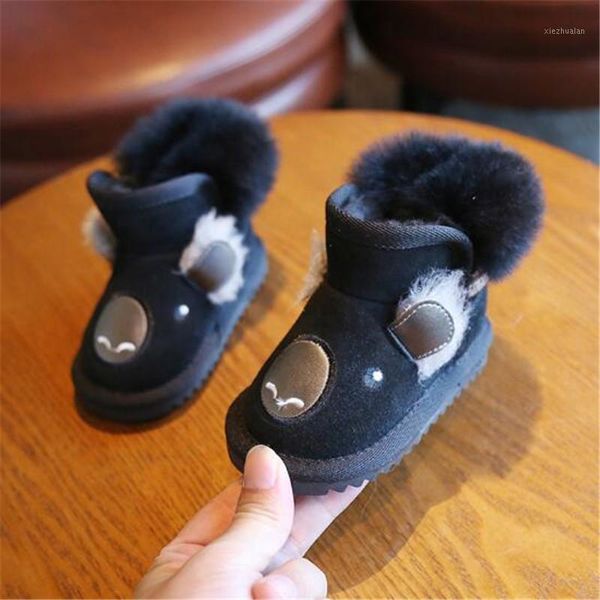 boots winter boys and girls snow boots, children' female short casual leather fur baby boot1, Black;grey
boots winter boys and girls snow boots, children' female short casual leather fur baby boot1, Black;grey