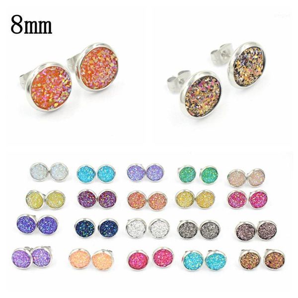 stud 20 pairs /set (20colors) 8mm stainless steel shinning star resin earring for women party ear studs1, Golden;silver
stud 20 pairs /set (20colors) 8mm stainless steel shinning star resin earring for women party ear studs1, Golden;silver