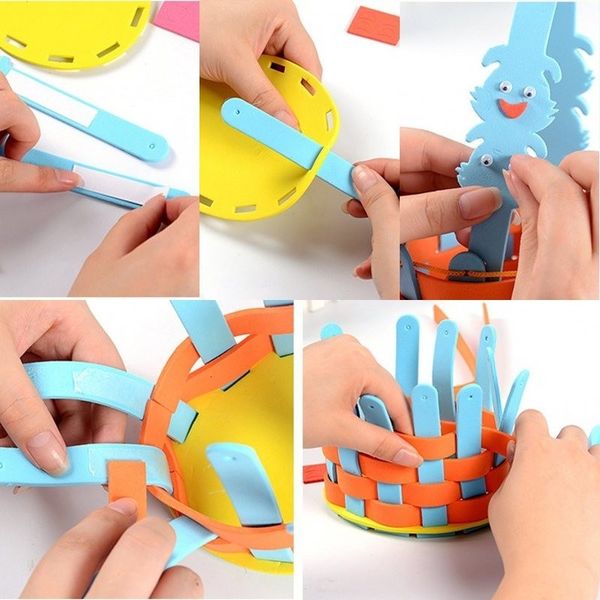 package woven halloween candy handmade basket eva nursery area material children hand paste production kid toys gift
package woven halloween candy handmade basket eva nursery area material children hand paste production kid toys gift