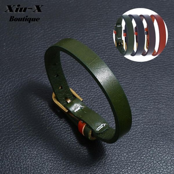 charm bracelets retro genuine leather for women men punk bracelet bangles 2021 female male jewelry accessories handmade adjustable, Golden;silver
charm bracelets retro genuine leather for women men punk bracelet bangles 2021 female male jewelry accessories handmade adjustable, Golden;silver