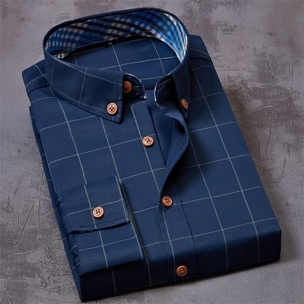 men's plaid dress shirts male long sleeve slim fit business casual shirt plus size 6xl 220304, White;black
men's plaid dress shirts male long sleeve slim fit business casual shirt plus size 6xl 220304, White;black