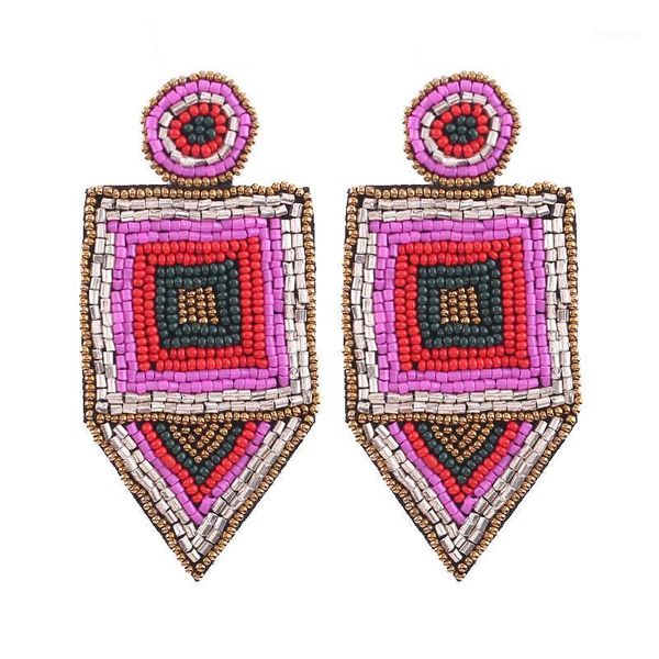 sehuoran bohemian drop earrings for women boho wedding trendy glass beads girls gift accessories party dangle statement earrings1, Silver
sehuoran bohemian drop earrings for women boho wedding trendy glass beads girls gift accessories party dangle statement earrings1, Silver