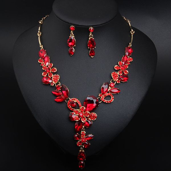 2022 fashion luxury personality charm crystal flower necklace earring set flash gem women fashion party accessories manufacturer wholesale, Silver
2022 fashion luxury personality charm crystal flower necklace earring set flash gem women fashion party accessories manufacturer wholesale, Silver