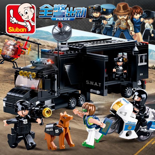 xiaoluban building block city series station special assembly puzzle boy toy police car over 8 years old 9
xiaoluban building block city series station special assembly puzzle boy toy police car over 8 years old 9
