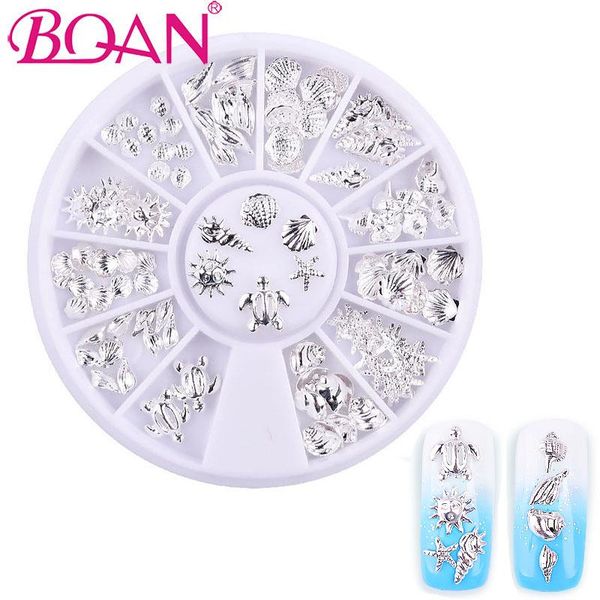 nail art decorations bqan 1 box ocean theme metal 3d rivets studs beads gel polish sea starfish shell hippocampal slice flakes decoration, Silver;gold
nail art decorations bqan 1 box ocean theme metal 3d rivets studs beads gel polish sea starfish shell hippocampal slice flakes decoration, Silver;gold