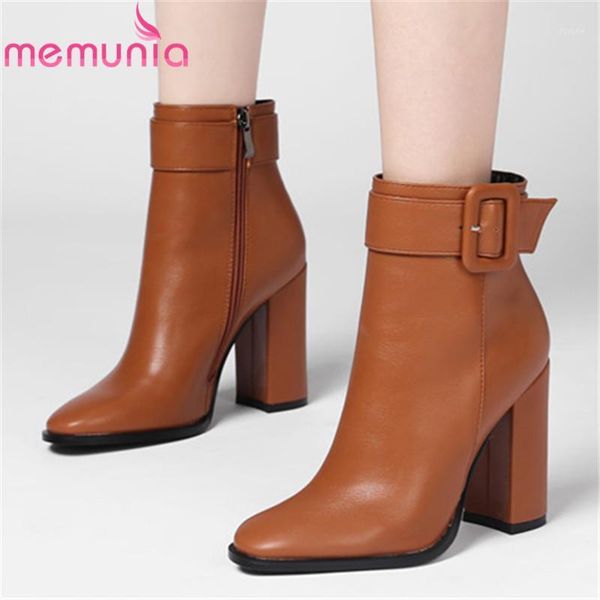 memunia 2020 big size 34-43 women ankle boots pu round toe buckle zip high heels autumn winter boots woman black1, Black
memunia 2020 big size 34-43 women ankle boots pu round toe buckle zip high heels autumn winter boots woman black1, Black