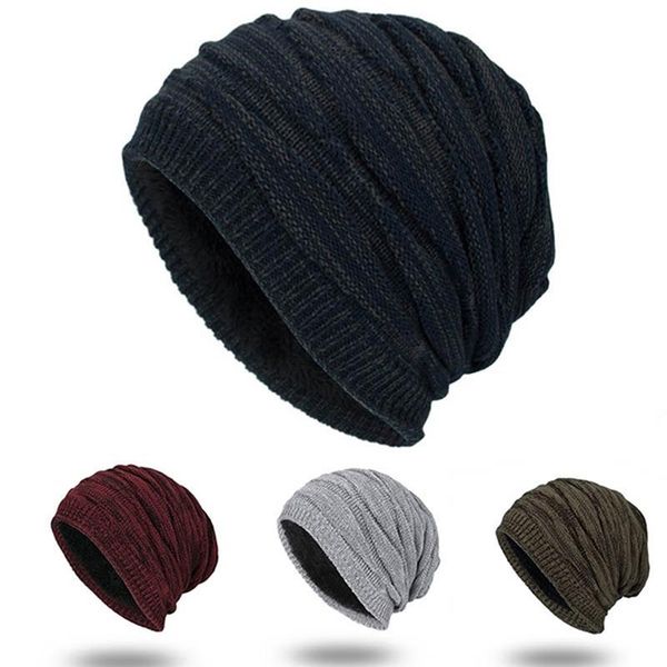 new winter hat men solid color knitting wool beanies autumn winter warm comfortable hat outdoor accessories thick cotton hats
new winter hat men solid color knitting wool beanies autumn winter warm comfortable hat outdoor accessories thick cotton hats