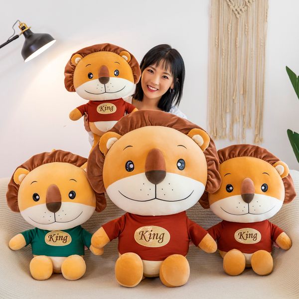 factory direct creative forest animal doll lion king plush toy children's large doll gift wholesale
factory direct creative forest animal doll lion king plush toy children's large doll gift wholesale
