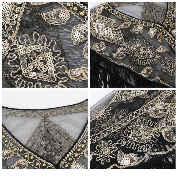 women vintage shawl shiny sequins decoration fashion tassels decoration elegant wedding dress accessori jllpof
women vintage shawl shiny sequins decoration fashion tassels decoration elegant wedding dress accessori jllpof