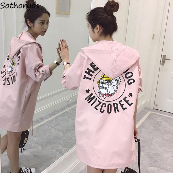 trench женщины письмо печатный мультфильм повседневная все-матч корейский стиль пальто женские свободные тонкая летние осени студенты модные, Tan;black 
trench женщины письмо печатный мультфильм повседневная все-матч корейский стиль пальто женские свободные тонкая летние осени студенты модные, Tan;black