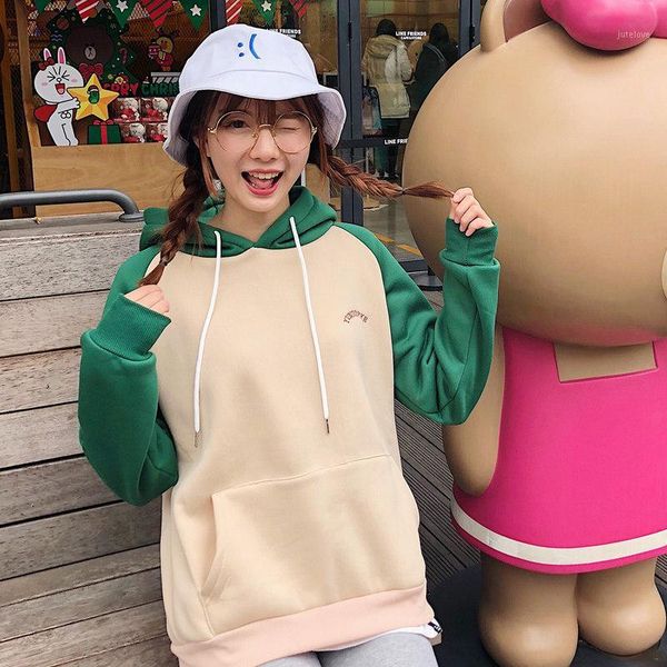 hoodies women 2020 hooded patchwork leisure daily soft pockets kawaii simple all-match hoodie womens trendy sweatshirts chic1, Black
hoodies women 2020 hooded patchwork leisure daily soft pockets kawaii simple all-match hoodie womens trendy sweatshirts chic1, Black