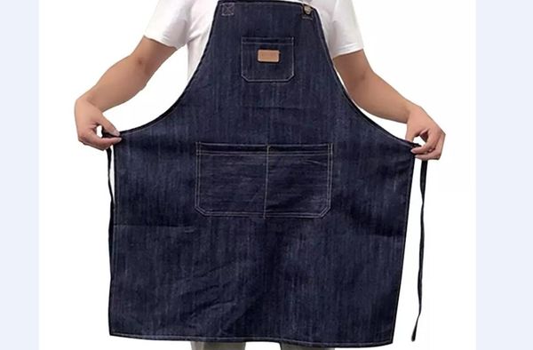 aprons adults apron adjustable housekeeping denim with pocket cooking accessories for women men dark blue
aprons adults apron adjustable housekeeping denim with pocket cooking accessories for women men dark blue