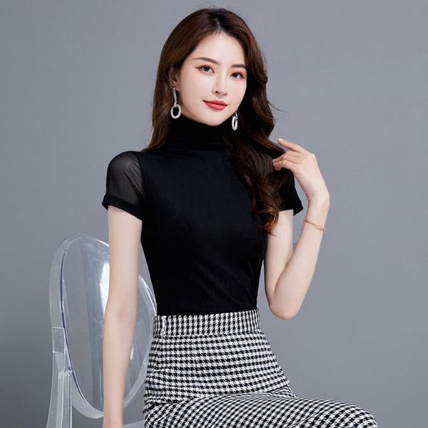 women's blouses & shirts summer woman blouse shirt pullover turtleneck 2021 plus size short sleeve womans white/black
women's blouses & shirts summer woman blouse shirt pullover turtleneck 2021 plus size short sleeve womans white/black