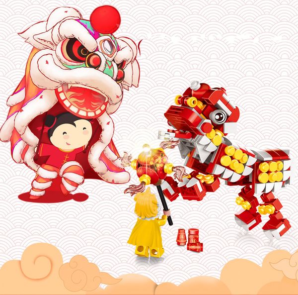 3027pcs building block chinese spring festival family reunion dinner classic kits model lion dragon dance toys for children 01
3027pcs building block chinese spring festival family reunion dinner classic kits model lion dragon dance toys for children 01