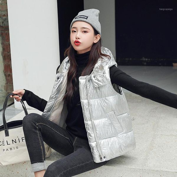 back season special selling down cotton vest 2019 light noodles small vest cotton-padded clothes woman easy waistcoat loose coat1, Black;white
back season special selling down cotton vest 2019 light noodles small vest cotton-padded clothes woman easy waistcoat loose coat1, Black;white