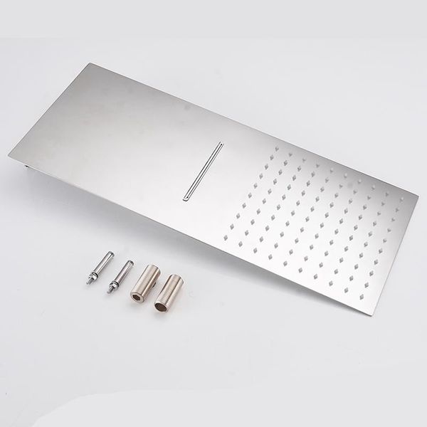 langyo rectangle bathroom stainless steel ultra thin shower head shower chrome sprayer highpressure rainfall shower head bbysin
langyo rectangle bathroom stainless steel ultra thin shower head shower chrome sprayer highpressure rainfall shower head bbysin