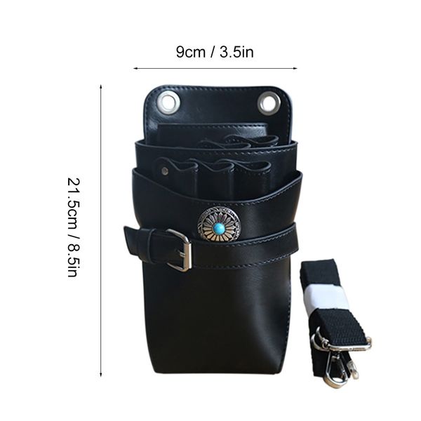 hair care styling tools waist pack hair scissors comb bag leather pouch hairdressing tool with removable belt w9073
hair care styling tools waist pack hair scissors comb bag leather pouch hairdressing tool with removable belt w9073