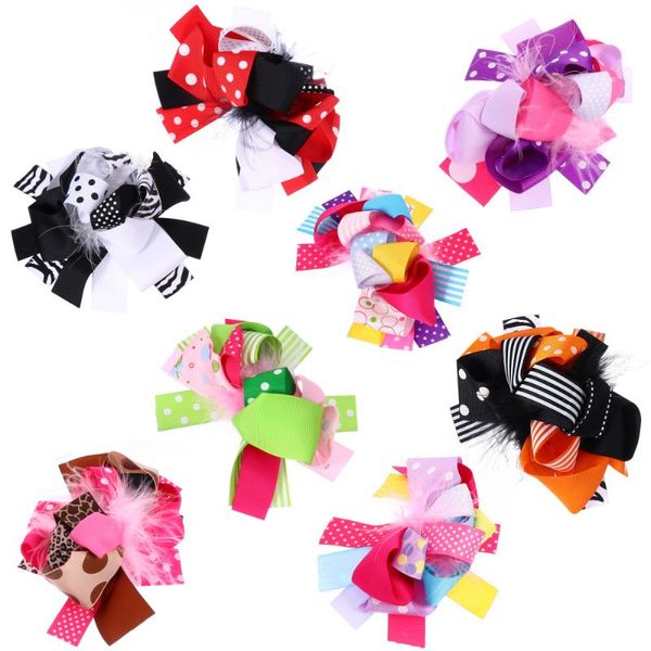 8pcs hair clips stylish bow feather hair accessories barrettes decoration for girls
8pcs hair clips stylish bow feather hair accessories barrettes decoration for girls