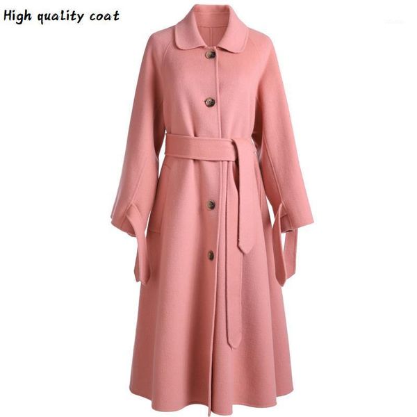 wool pink 100% elegant ladies coat female winter autumn manteau femme hiver 2020 korean long woolen jacket women blend coats 6981, Black
wool pink 100% elegant ladies coat female winter autumn manteau femme hiver 2020 korean long woolen jacket women blend coats 6981, Black