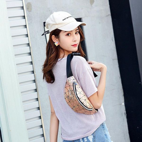 women men waist pack iridescent holographic fanny pack belt bag shiny hip purse travel bag /by
women men waist pack iridescent holographic fanny pack belt bag shiny hip purse travel bag /by