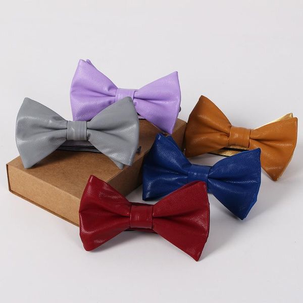 neck ties pu leather mens bow tie for women solid necktie cravate homme wedding party men, Blue;purple
neck ties pu leather mens bow tie for women solid necktie cravate homme wedding party men, Blue;purple