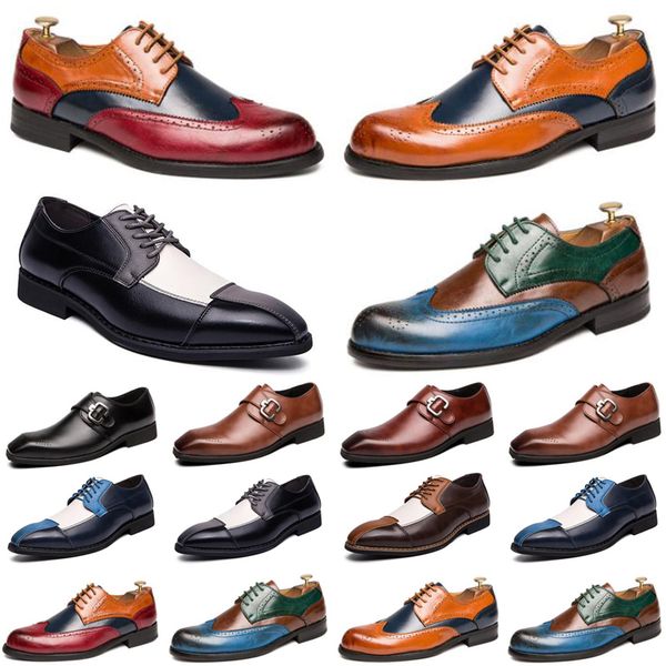 designer men casual shoes outdoor color matching leather matte trend business mens trainers sneakers size 40-47
designer men casual shoes outdoor color matching leather matte trend business mens trainers sneakers size 40-47