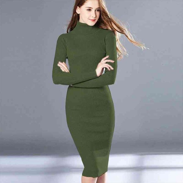 autumn winter green elegant warm turtleneck knitted dresses women long sleeve office sweater dress, Black;gray
autumn winter green elegant warm turtleneck knitted dresses women long sleeve office sweater dress, Black;gray