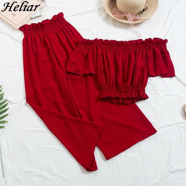 heliar 2020 summer temperament fashion outfits women two pieces sets tanks and pants two pieces sets women1, White
heliar 2020 summer temperament fashion outfits women two pieces sets tanks and pants two pieces sets women1, White