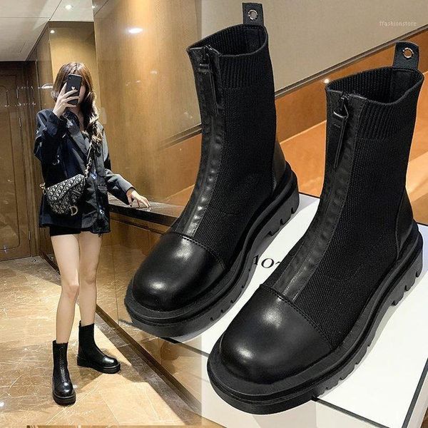 fashion women's boots zipper mid-calf round head women boots black square-heel mid-heel pu women shoes botas mujer h4781
fashion women's boots zipper mid-calf round head women boots black square-heel mid-heel pu women shoes botas mujer h4781