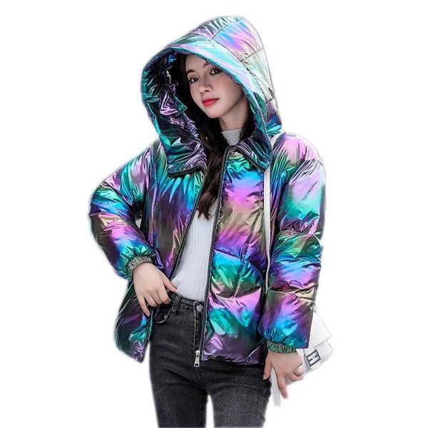 women's down & parkas casaco 2021 women winter jacket coats hooded tie dye shiny fabric thick warm cotton jackets zipper padded cold xx, Black
women's down & parkas casaco 2021 women winter jacket coats hooded tie dye shiny fabric thick warm cotton jackets zipper padded cold xx, Black