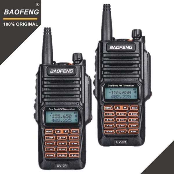 walkie talkie 2pcs baofeng uv-9r waterproof portable ip67 amateur two-way radio uhf vhf uv 9r woki toki hunting cb
walkie talkie 2pcs baofeng uv-9r waterproof portable ip67 amateur two-way radio uhf vhf uv 9r woki toki hunting cb
