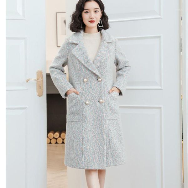 winter casual autumn coat long sleeve warm winter v-neck coats wool blended slim jacket female outwear ladies coat1, Black
winter casual autumn coat long sleeve warm winter v-neck coats wool blended slim jacket female outwear ladies coat1, Black