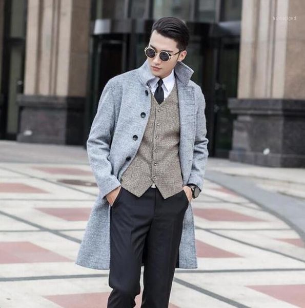 grey casual woolen coat men youth trench coats long sleeves overcoat mens cashmere coat casaco masculino inverno erkek england1, Black
grey casual woolen coat men youth trench coats long sleeves overcoat mens cashmere coat casaco masculino inverno erkek england1, Black