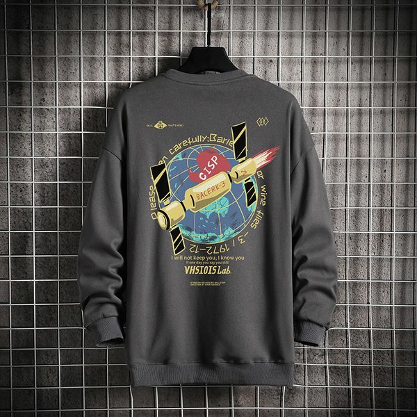 2021 new satellite printed men hoodies harajuku casual cotton pullover hip hop hooded sweatshirt streetwear 7iod, Black
2021 new satellite printed men hoodies harajuku casual cotton pullover hip hop hooded sweatshirt streetwear 7iod, Black