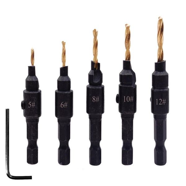 professional hand tool sets titanium plated countersunk head twist drill set woodworking hole opener chamfer punching high-speed steel bit
professional hand tool sets titanium plated countersunk head twist drill set woodworking hole opener chamfer punching high-speed steel bit