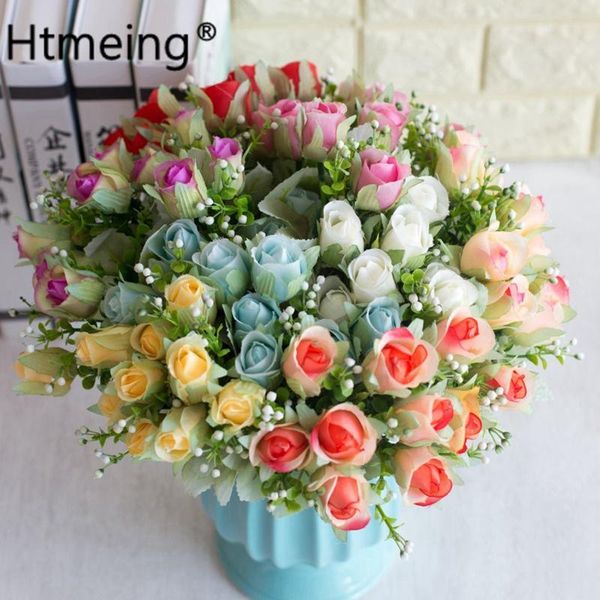 decorative flowers & wreaths 10 heads/bouquet silk rose european style artificial flower bouquet fake wedding home party decoration
decorative flowers & wreaths 10 heads/bouquet silk rose european style artificial flower bouquet fake wedding home party decoration