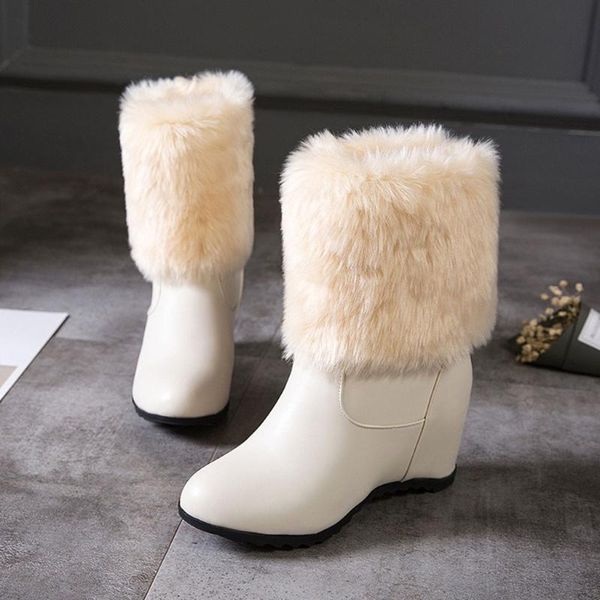 snow boots women martin boots warm classic plush lining ankle internal warming warm fur plush women shoes elegant, Black
snow boots women martin boots warm classic plush lining ankle internal warming warm fur plush women shoes elegant, Black