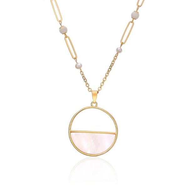 pendant necklaces vintage round shell pendants necklace gold chain imitation pearl charms long for women party fashion jewelry gifts 2021, Silver
pendant necklaces vintage round shell pendants necklace gold chain imitation pearl charms long for women party fashion jewelry gifts 2021, Silver