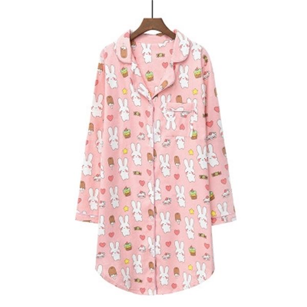 daeyard 100% cotton nightgown women spring long sleepshirt cute cartoon night dress plus size sleepwear soft casual home clothes y200425, Black;red
daeyard 100% cotton nightgown women spring long sleepshirt cute cartoon night dress plus size sleepwear soft casual home clothes y200425, Black;red