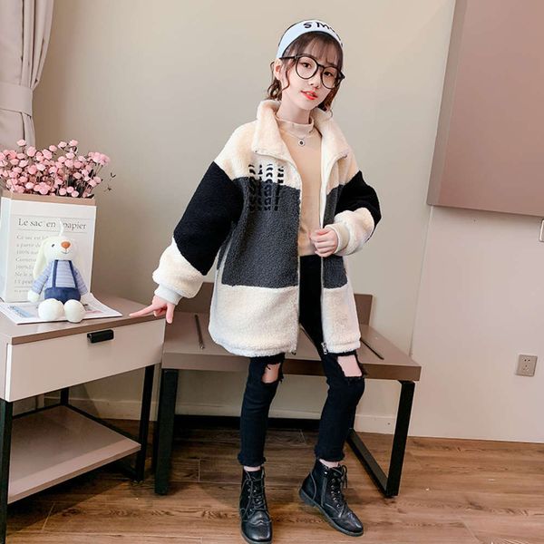 coat girls' lamb cotton padded autumn and winter thickening children's versatile woolen sweater et 2020 new, Black
coat girls' lamb cotton padded autumn and winter thickening children's versatile woolen sweater et 2020 new, Black