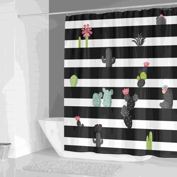 black and white striped shower curtain flowers printing bathroom curtains for bathroom shower drop shipping1
black and white striped shower curtain flowers printing bathroom curtains for bathroom shower drop shipping1