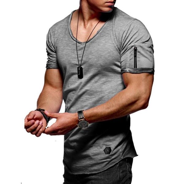2021 new men's v-neck t-shirt fitness bodybuilding t-shirt high street summer short-sleeved zipper casual cotton size s-5xl, White;black
2021 new men's v-neck t-shirt fitness bodybuilding t-shirt high street summer short-sleeved zipper casual cotton size s-5xl, White;black